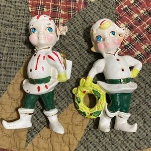 Adorable rare Kreiss Christmas elves ‘50s